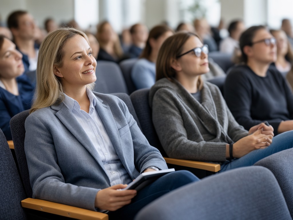 b2b modern audience lecture seating company