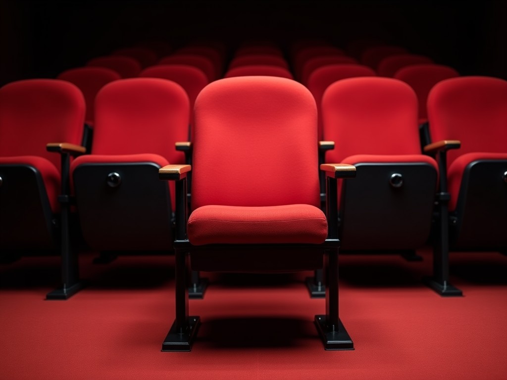 Buy Fabric Covering Theater Chair
