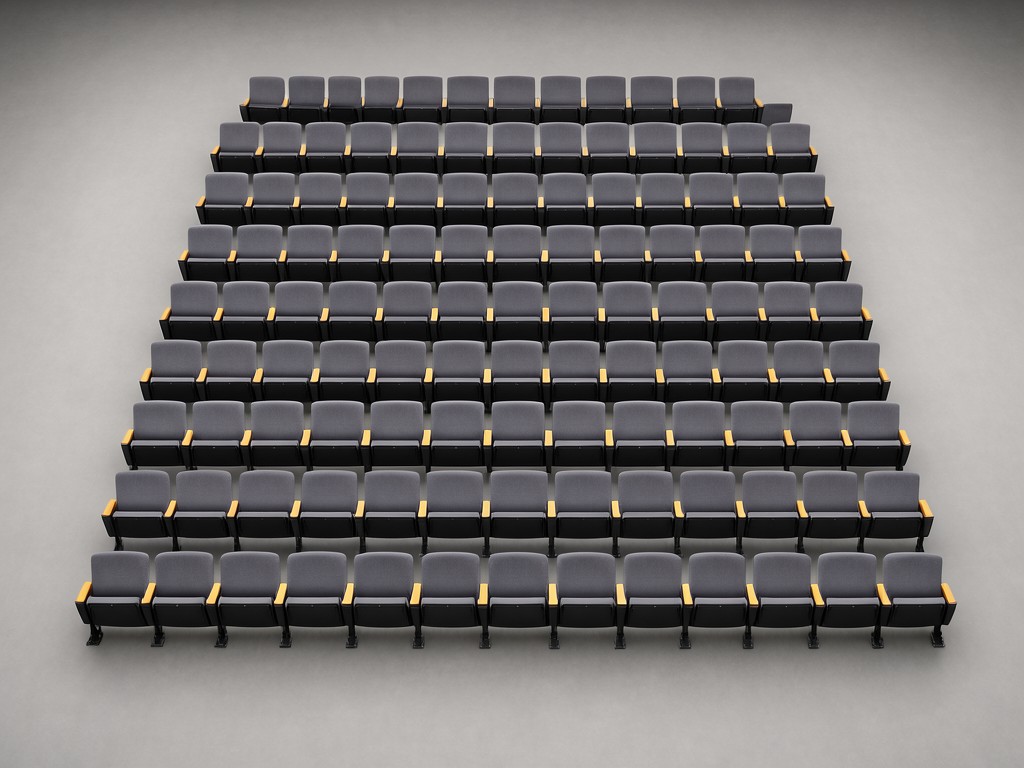 China Durable Auditorium Seating Furniture Exporter