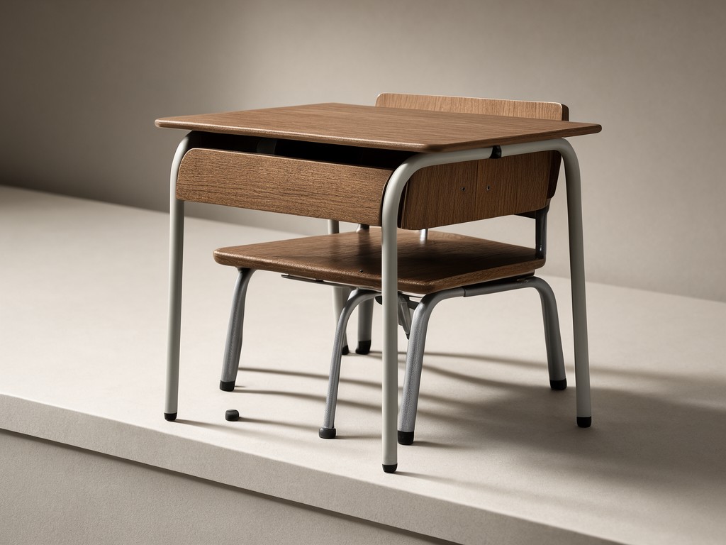 Custom Classroom Desk And Chair Set Manufacturer