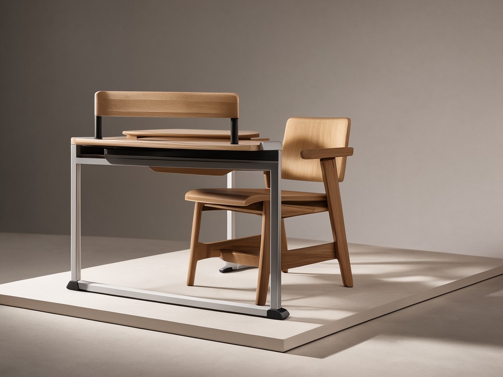 Factory Direct Latest Design Student Desk And Chair Set For Sale