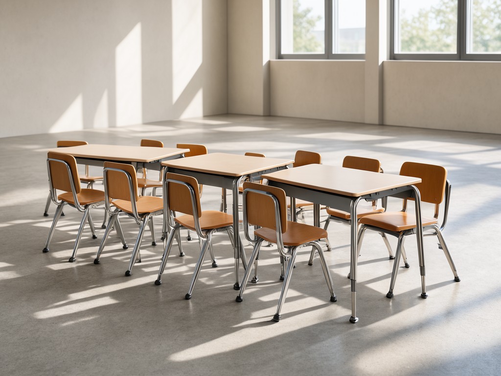 Factory Price Classroom Seating Furniture Solution