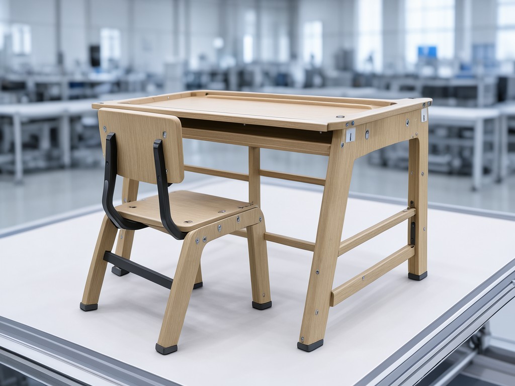 Odm Student Classroom Desk And Chair Set China Factory