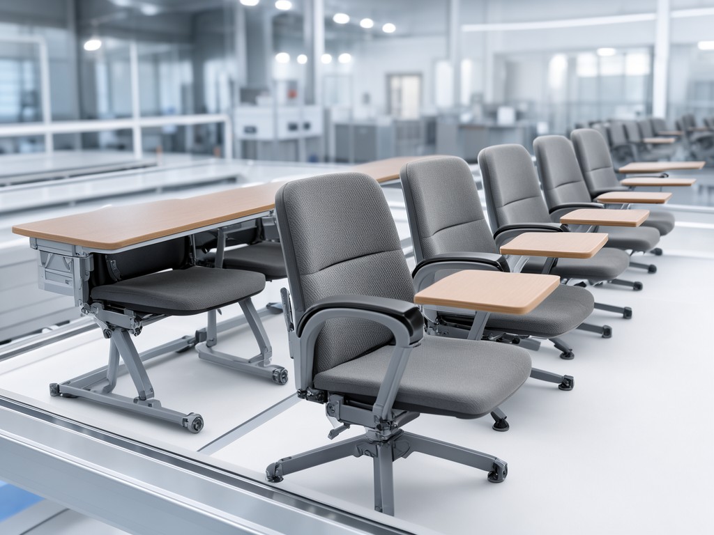 Wholesale Lecture Hall Chairs With Desk Supplier