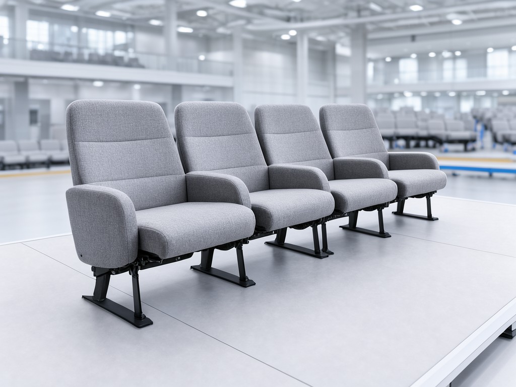 Wholesale Upholstered Auditorium Seating Chairs Manufacturer